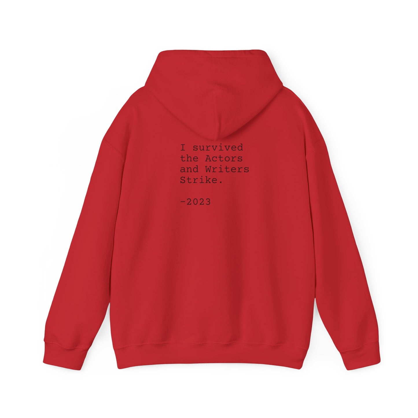 I SURVIVED STRIKE 2023 - Unisex Heavy Blend™ Hooded Sweatshirt