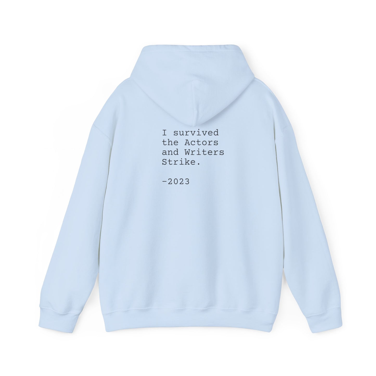 I SURVIVED STRIKE 2023 - Unisex Heavy Blend™ Hooded Sweatshirt