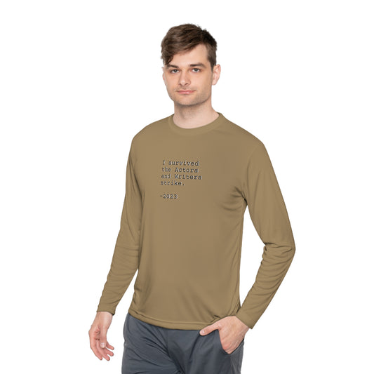 I SURVIVED STRIKE 2023 - Unisex Ultra Cotton Long Sleeve Tee