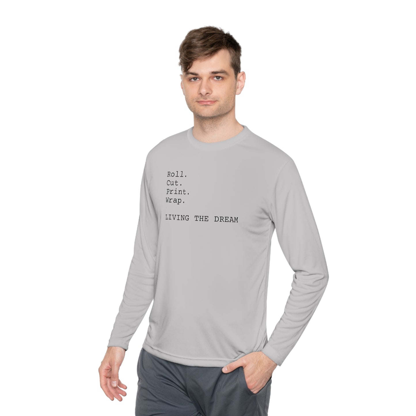 LIVING THE DREAM - Unisex Ultra Cotton Long Sleeve Tee