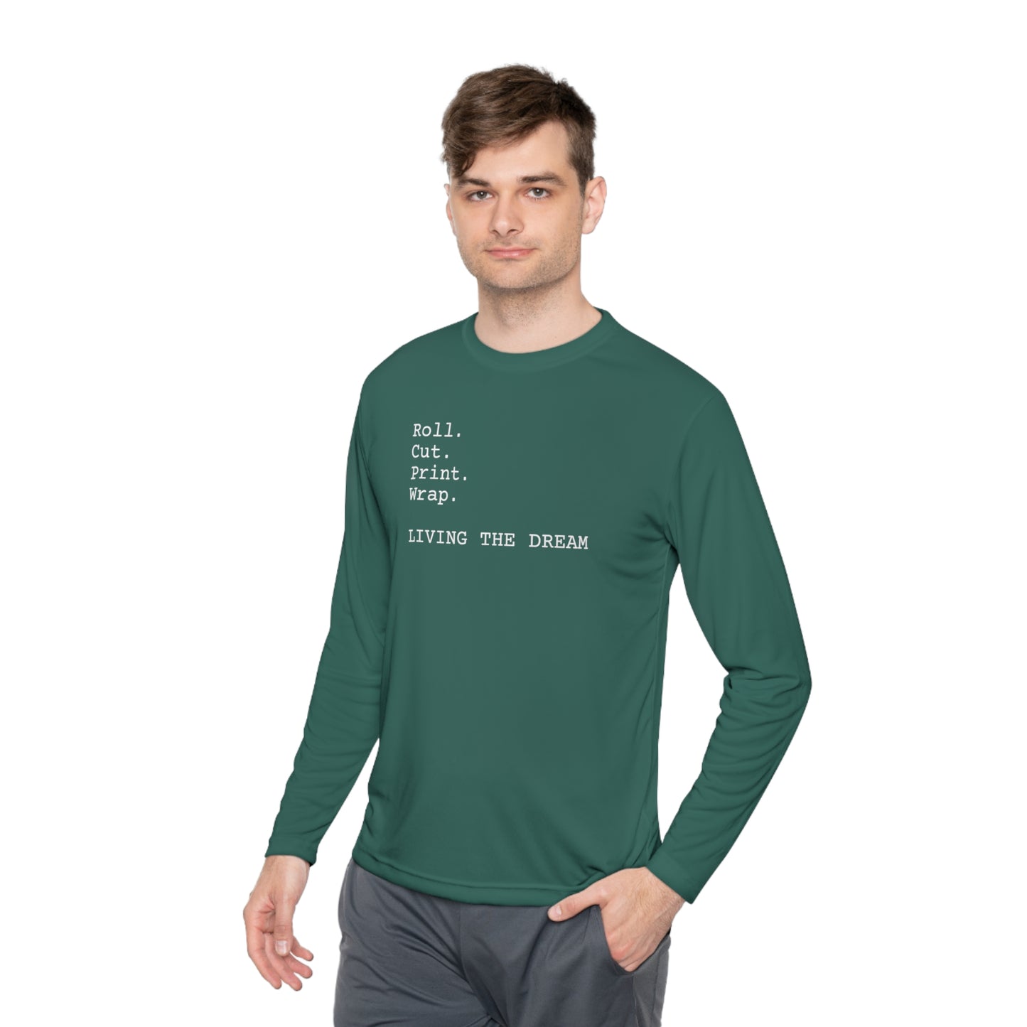 LIVING THE DREAM - Unisex Ultra Cotton Long Sleeve Tee