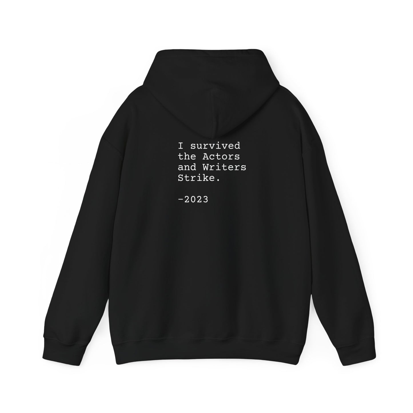 I SURVIVED STRIKE 2023 - Unisex Heavy Blend™ Hooded Sweatshirt