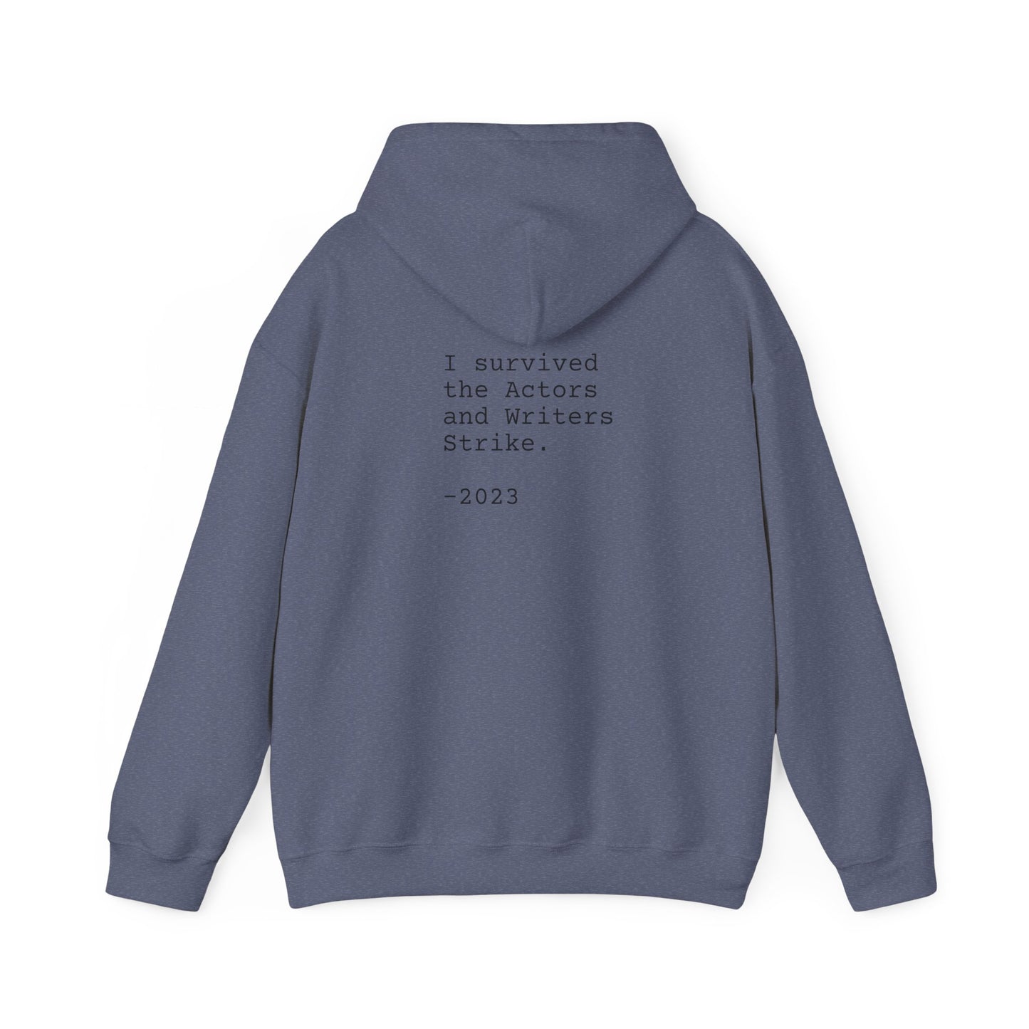 I SURVIVED STRIKE 2023 - Unisex Heavy Blend™ Hooded Sweatshirt