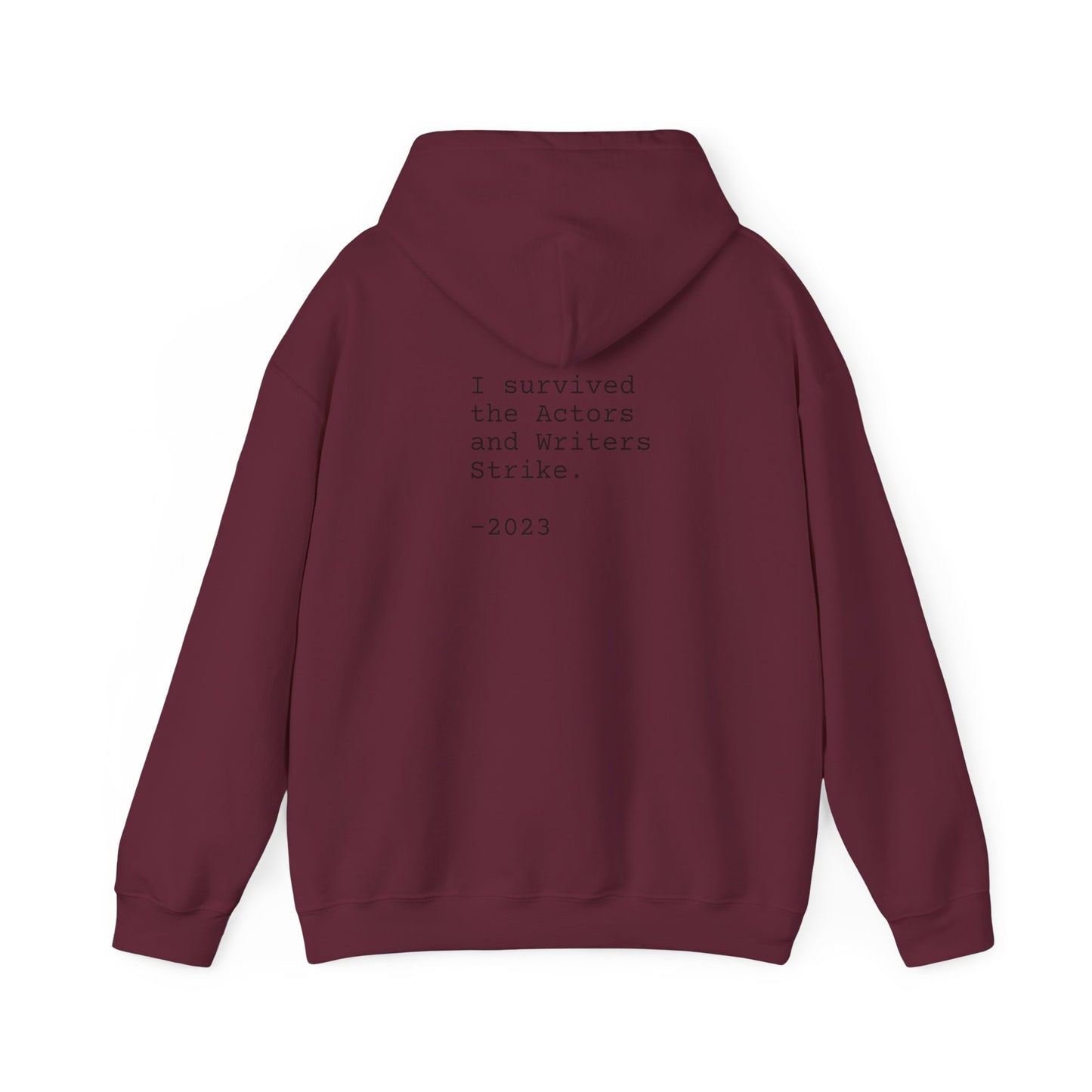 I SURVIVED STRIKE 2023 - Unisex Heavy Blend™ Hooded Sweatshirt