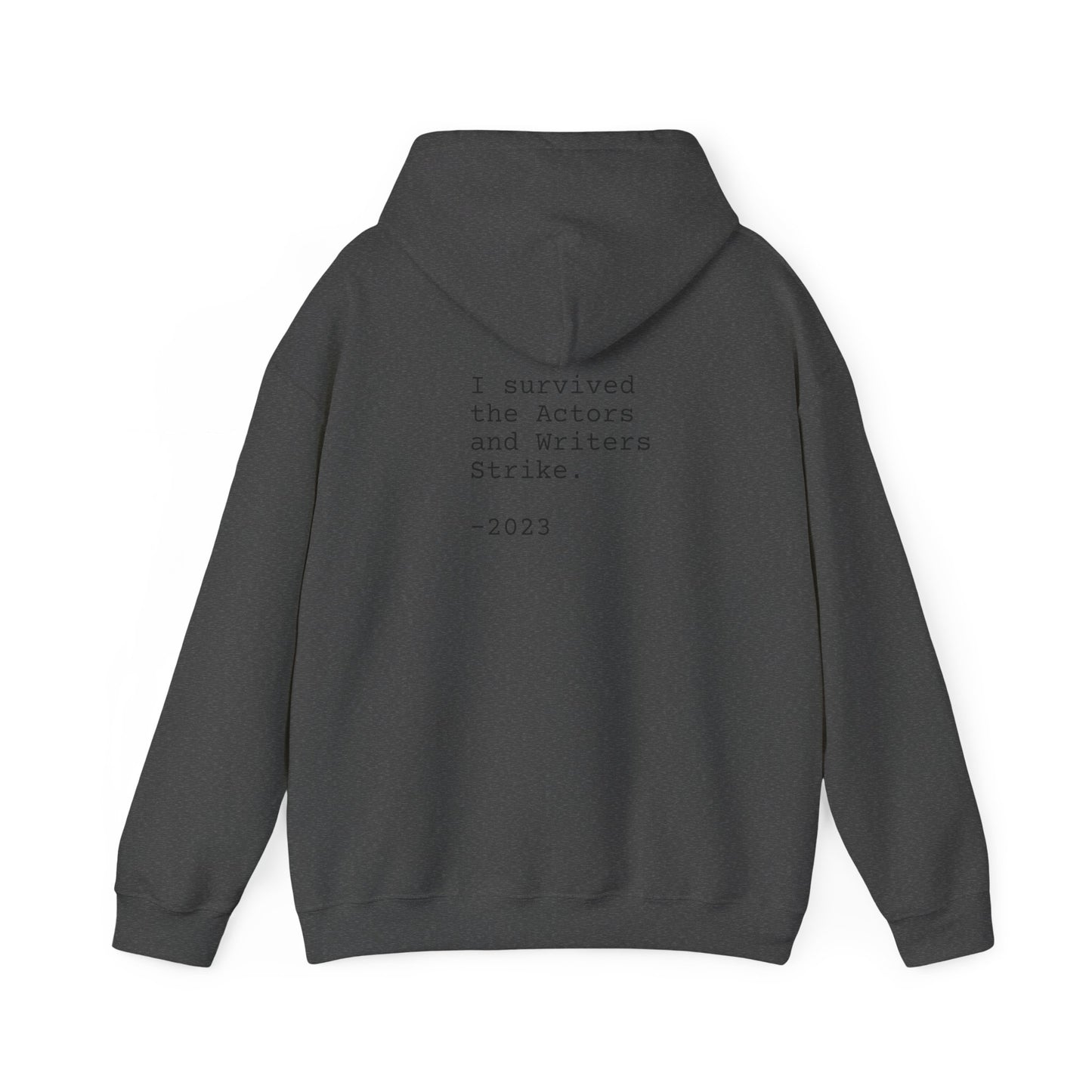 I SURVIVED STRIKE 2023 - Unisex Heavy Blend™ Hooded Sweatshirt