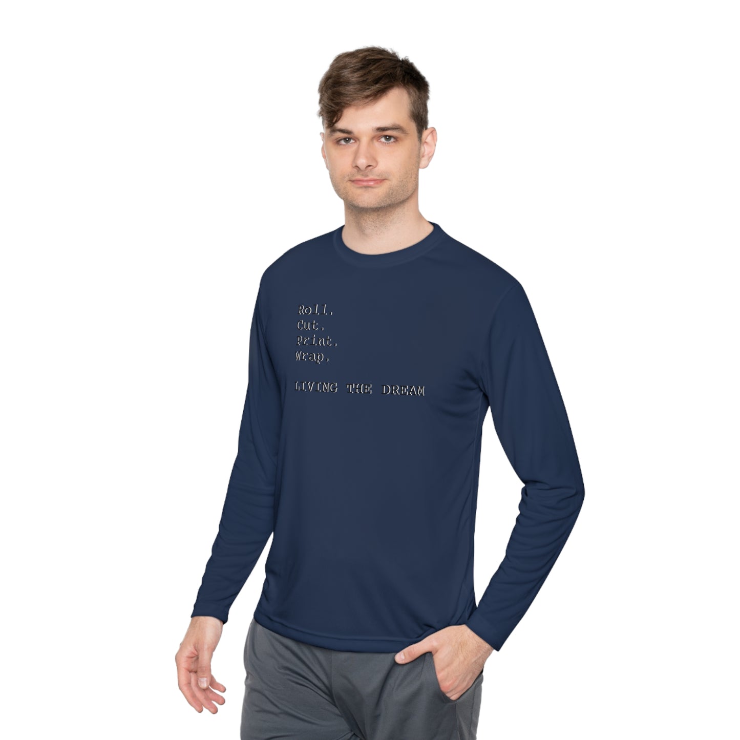 LIVING THE DREAM - Unisex Ultra Cotton Long Sleeve Tee