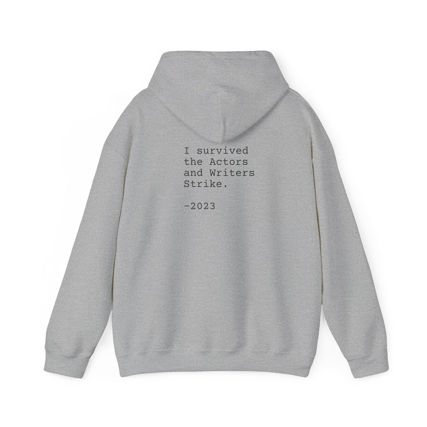 I SURVIVED STRIKE 2023 - Unisex Heavy Blend™ Hooded Sweatshirt