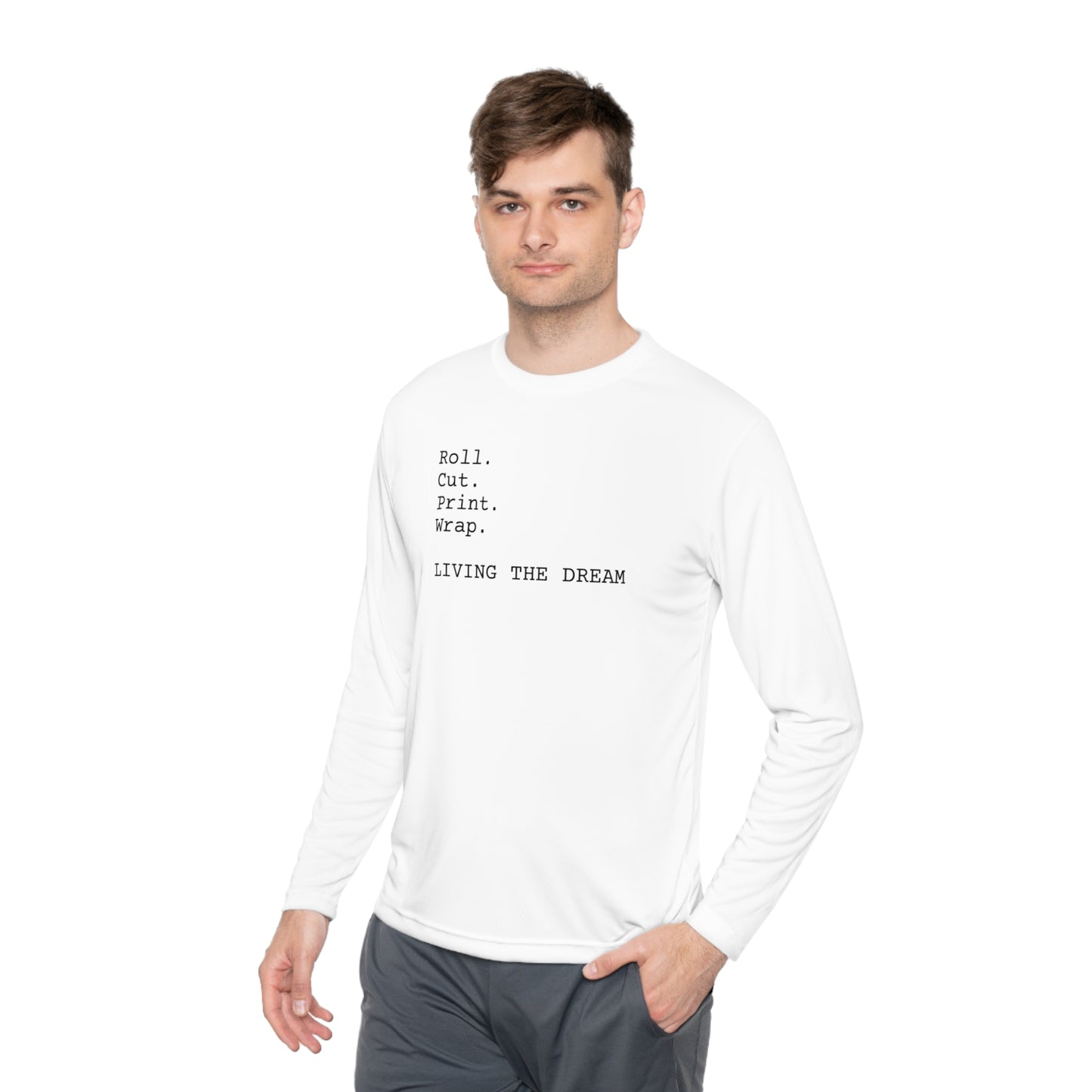 LIVING THE DREAM - Unisex Ultra Cotton Long Sleeve Tee