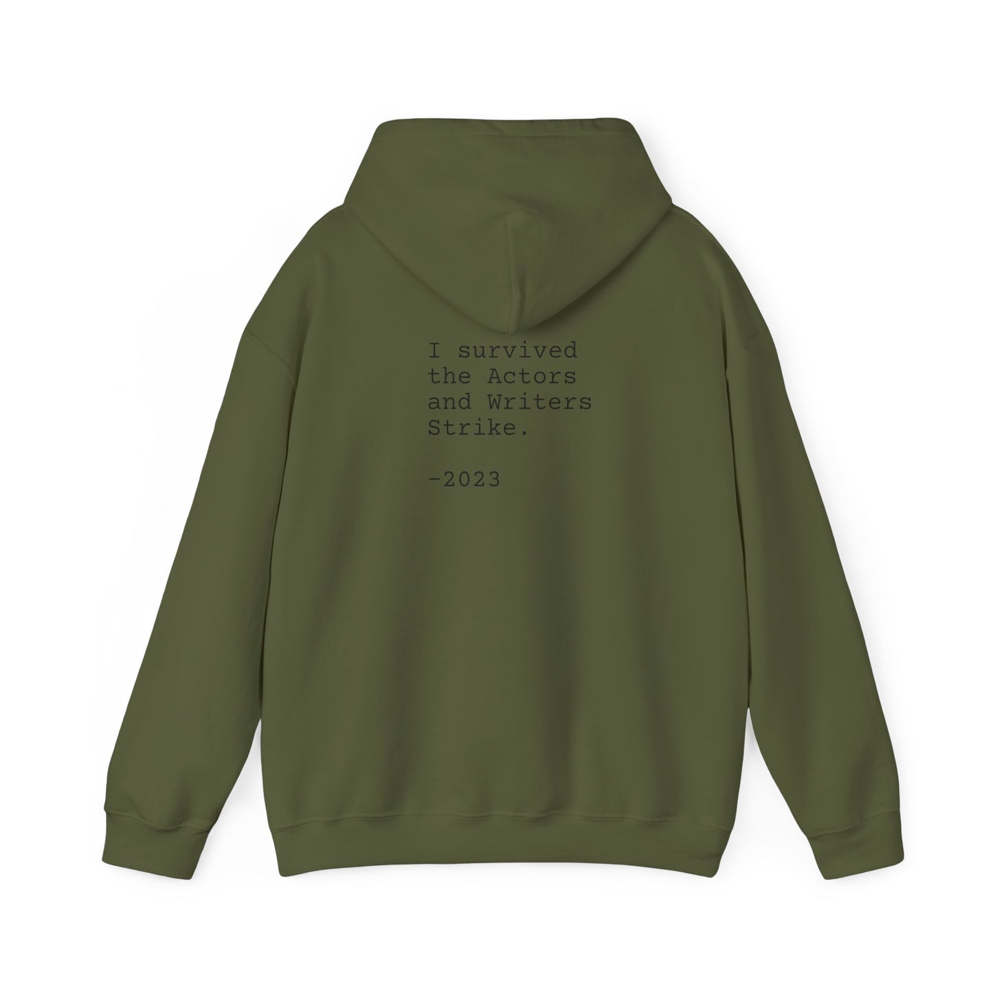 I SURVIVED STRIKE 2023 - Unisex Heavy Blend™ Hooded Sweatshirt