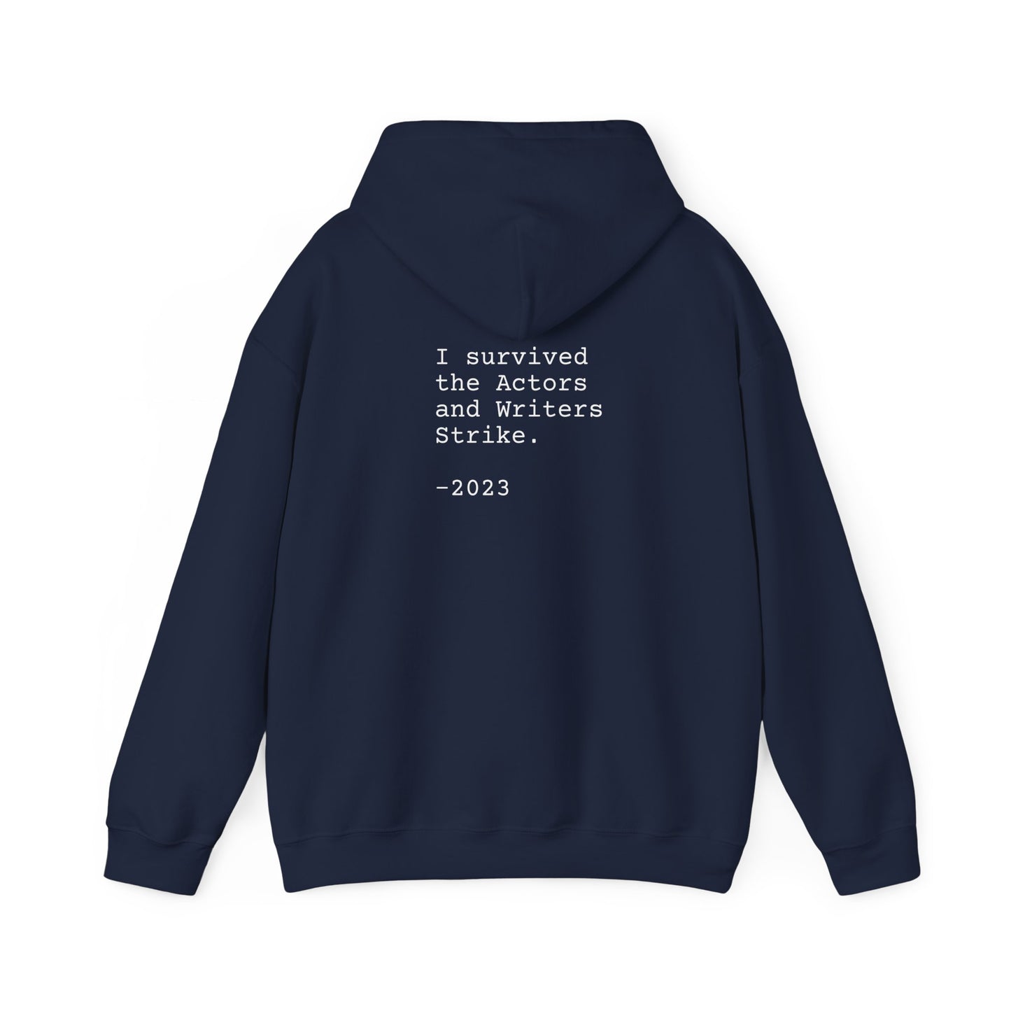 I SURVIVED STRIKE 2023 - Unisex Heavy Blend™ Hooded Sweatshirt