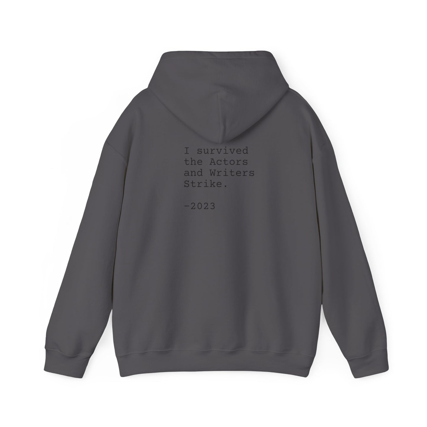 I SURVIVED STRIKE 2023 - Unisex Heavy Blend™ Hooded Sweatshirt
