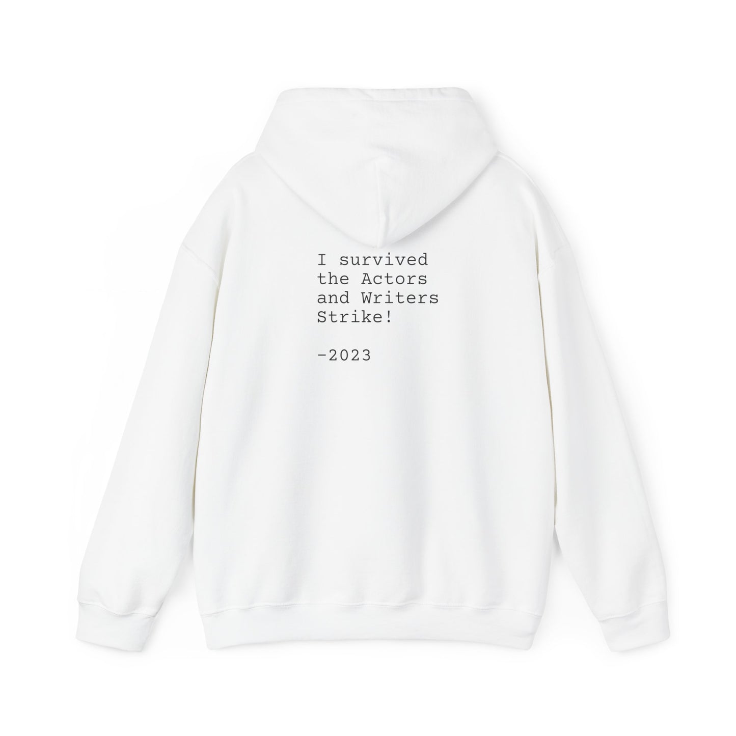 I SURVIVED STRIKE 2023 - Unisex Heavy Blend™ Hooded Sweatshirt